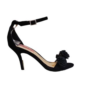 Betsey Johnson - Bromme - Ankle Rosette Heels - 6.5B - EUC